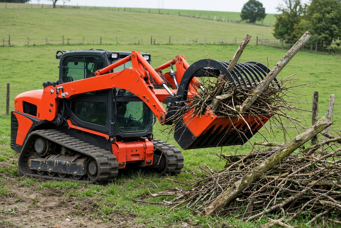 Grapple lifting posts